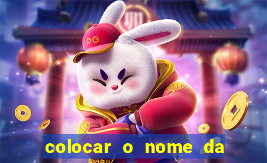 colocar o nome da pessoa no congelador